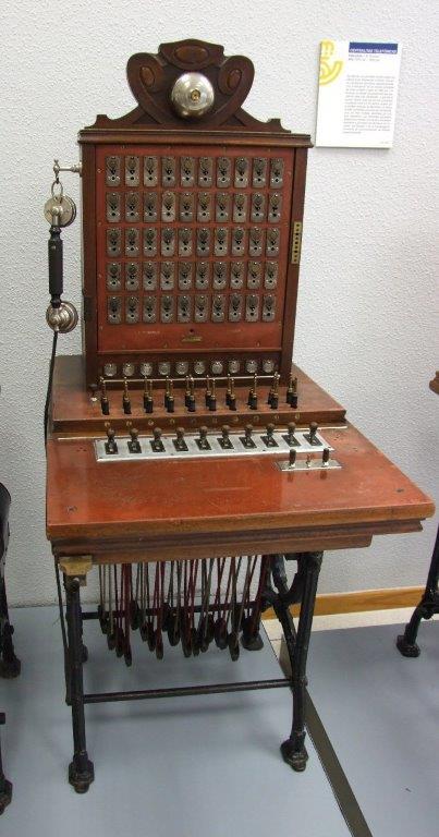 Exposición Virtual. Telefonía. Centralita telefónica. - Museo Postal y  Telegráfico